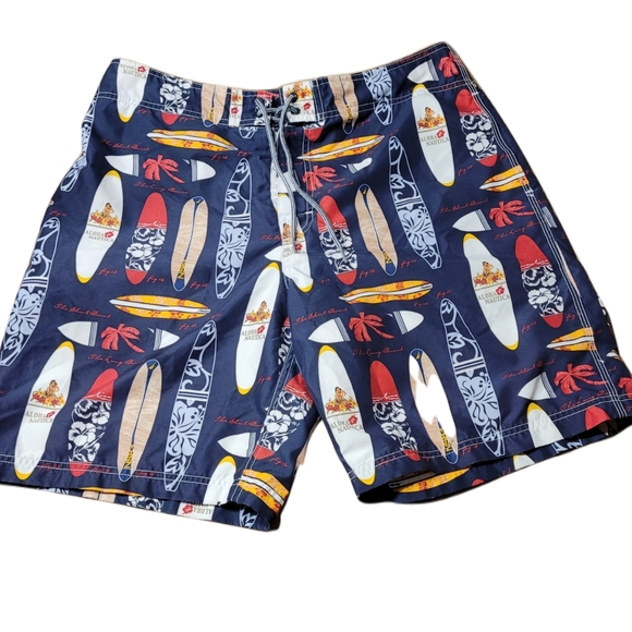 Nautica Other - Nautica Men's Swim Trunks Size 34 Surfboards